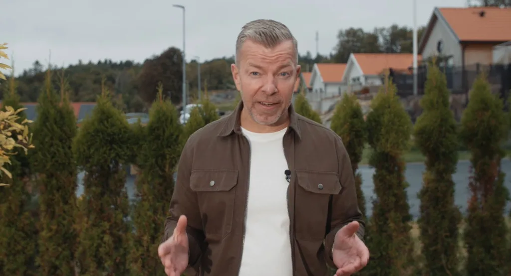 Casper berättar om ljus och komfort utomhus
